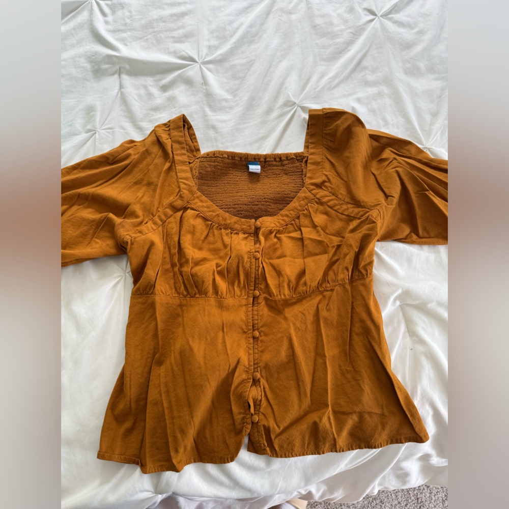 Old Navy Burnt Orange Knit Top
